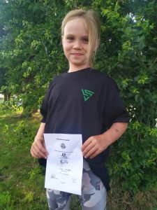 Freya bei der Aktion Triptis läuft